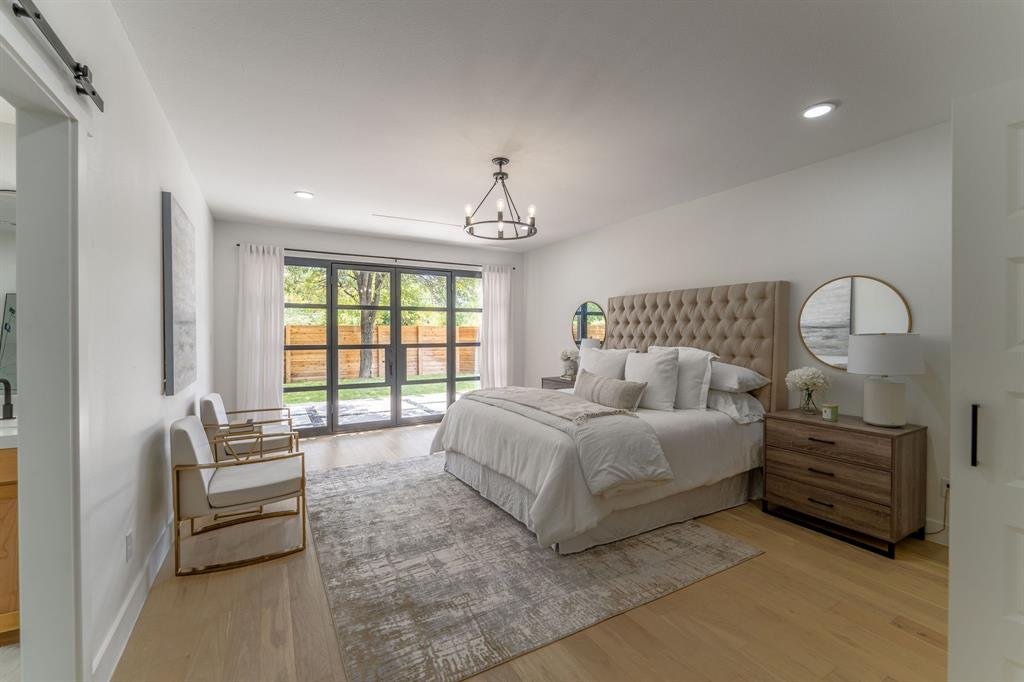 Master bedroom remodel